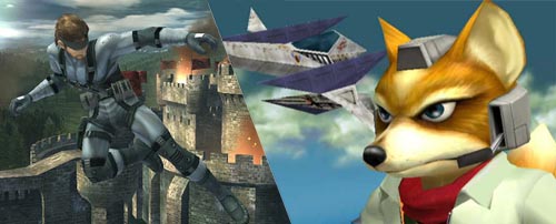 Metal Gear Solid smashbros2-snake-foxmccloud.jpg