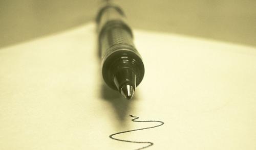pen and paper
