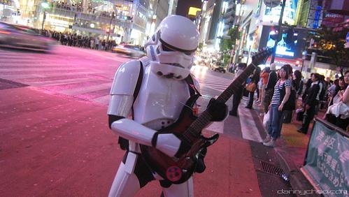 Shibuya Rock Trooper - Storm Trooper Rocks Tokyo (DannyChoo.com) Shibuya Rock Trooper - Storm Trooper Rocks Tokyo (DannyChoo.com)