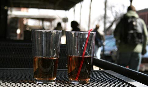 Is the glass half empty or half full? - From Flickr user dieselbug2007