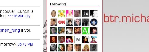 Following on Twitter Following on Twitter