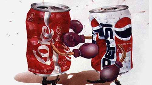 Coke vs. Pepsi: Advertising for the competition