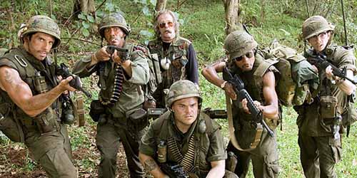 Tropic Thunder Tropic Thunder with Ben Stiller, Jack Black, and Robert Downey Jr.