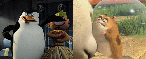 Madagascar Escape 2 Africa (Penguin) vs. Bolt (Rhino the Hamster)