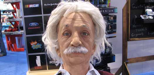 Albert Einstein Robot Head Albert Einstein Robot Head