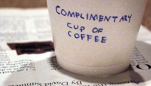 complimentarycoffee