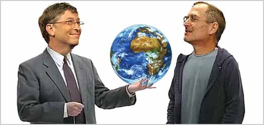 What if Bill Gates and Steve Jobs ran the world? What if Bill Gates and Steve Jobs ran the world?