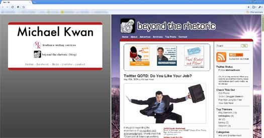 Google Chrome Dual View - Split-View Browser Bookmarklet