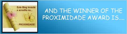 Proximidade Blogger Awards Proximidade Blogger Awards
