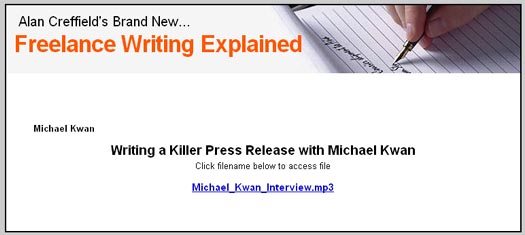 Freelance Writing Explained with Alan Creffield