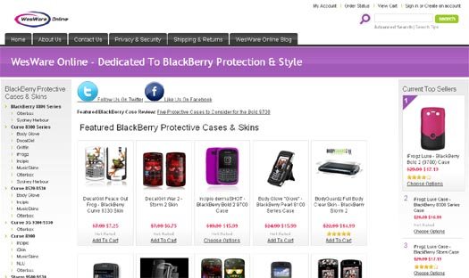 Protect Your BlackBerry with WesWare Online Protect Your BlackBerry with WesWare Online