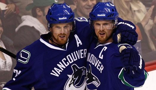 Daniel and Henrik Sedin Daniel and Henrik Sedin