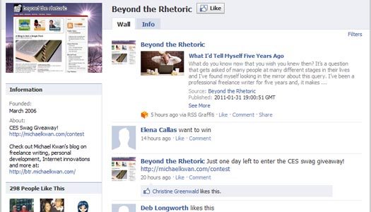 Beyond the Rhetoric Facebook Page Beyond the Rhetoric Facebook Page