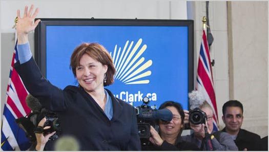 Sunday Snippet: Christy Clark