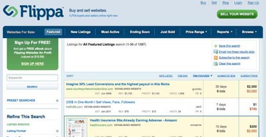 Learn How to Buy and Sell Web Sites