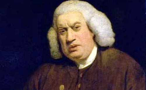 Sunday Snippet: Samuel Johnson (1709-1784)