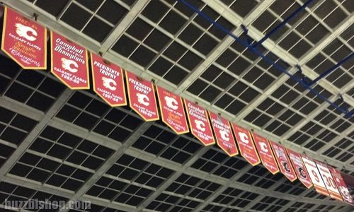 Calgary Flames by Buzz Bishop