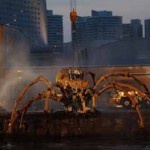 Giant Mechanical Spiders Attack Yokohama