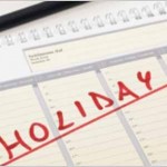 Public Holidays and Working at Home